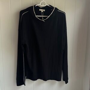 Max Studio Black Crewneck Sweater